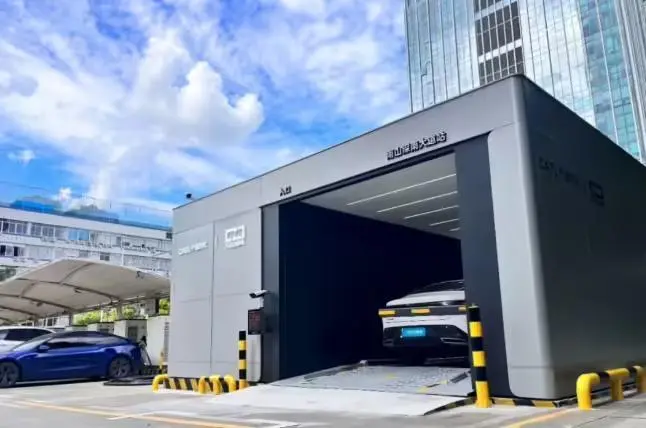 宁德时代巧克力换电：8 月首次实现单月落站与上线“双破百”